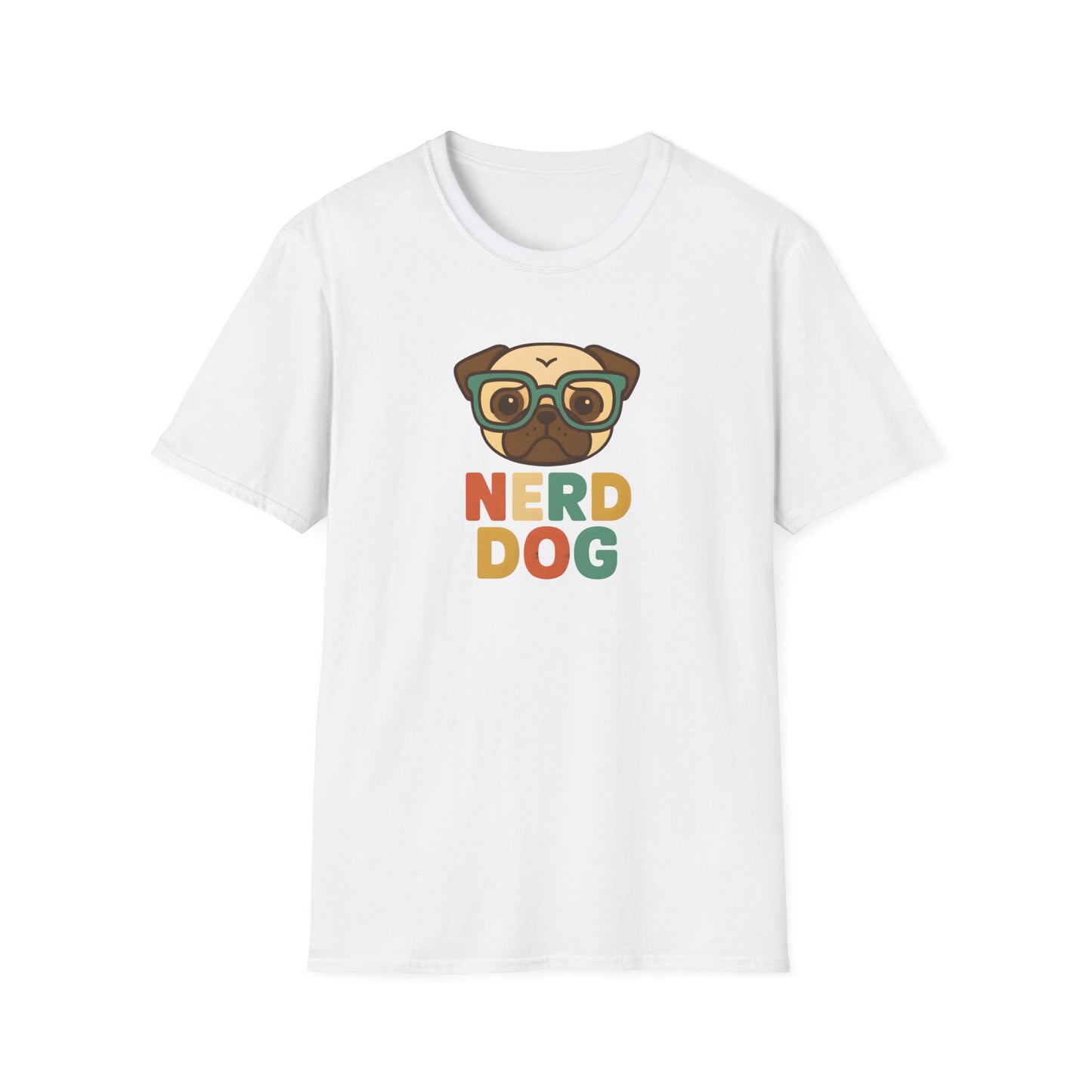 Nerdy Dog Logo T-Shirt
