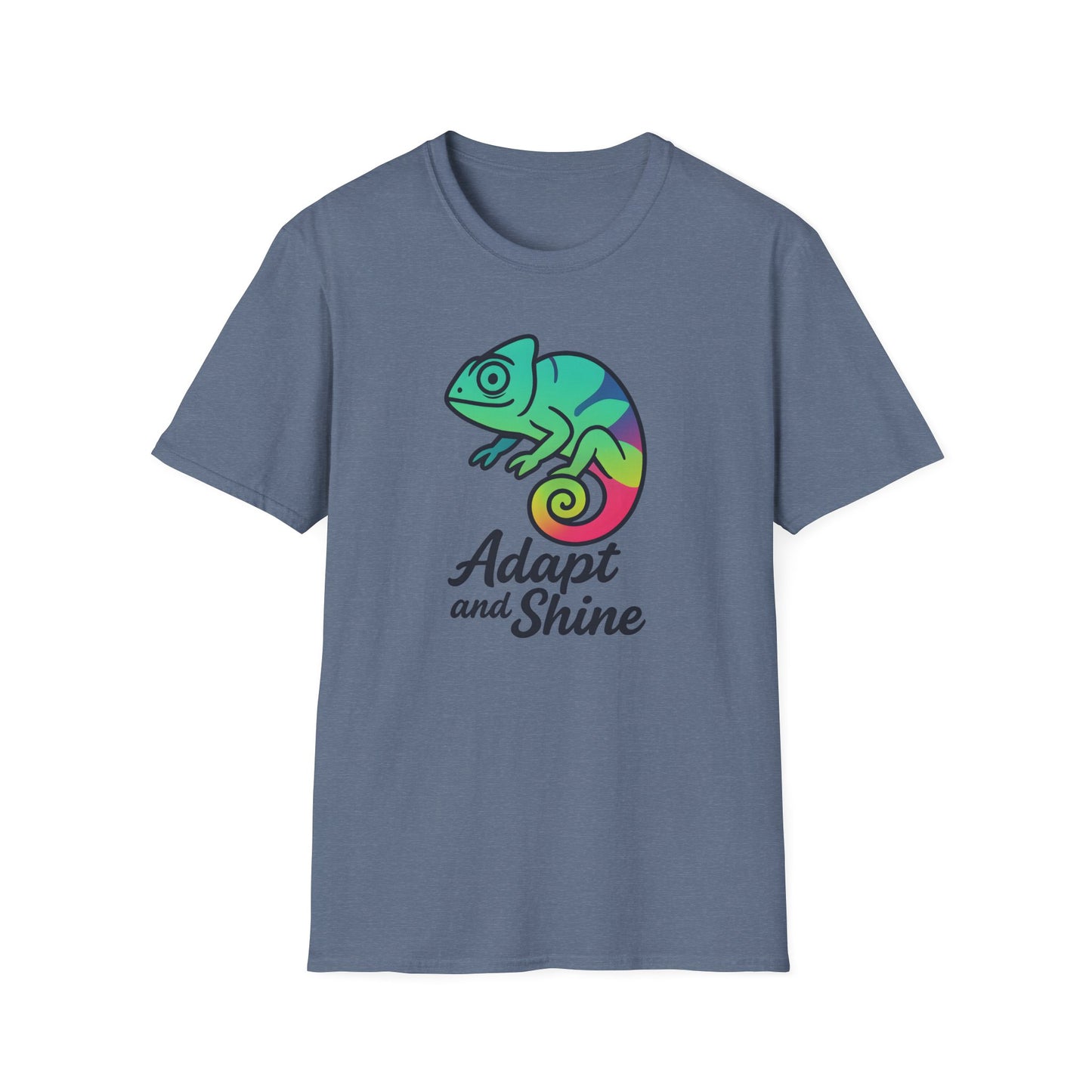Rainbow Chameleon Logo T-Shirt