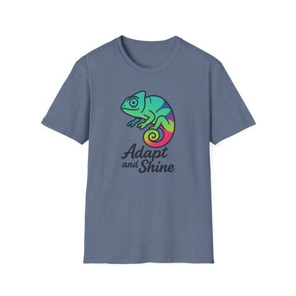 Rainbow Chameleon Logo T-Shirt