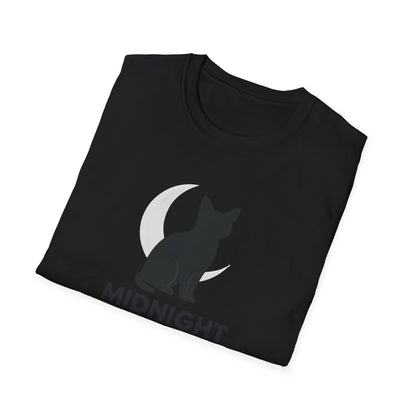 Moonlit Cat Silhouette T-Shirt