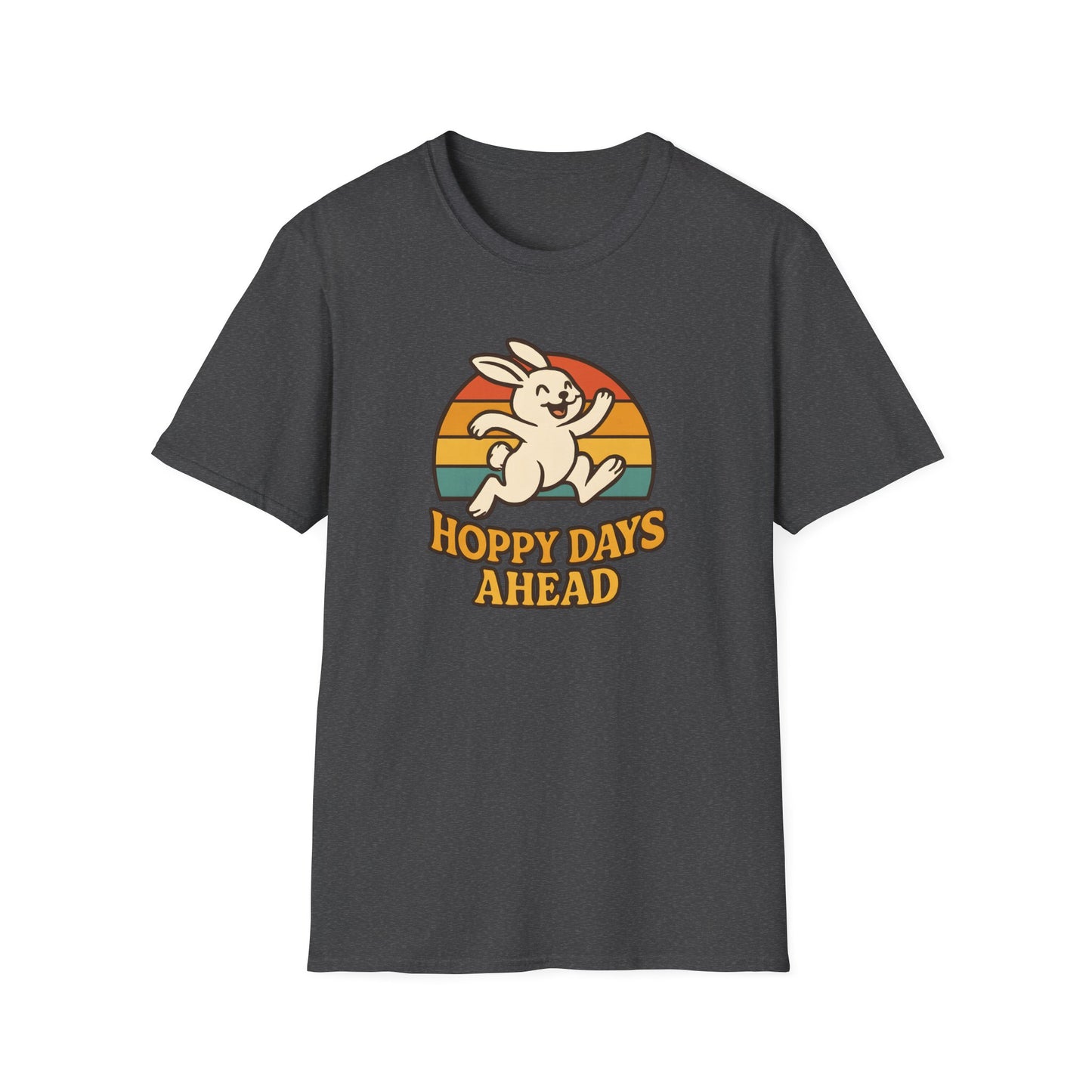 Happy Bunny Running T-Shirt
