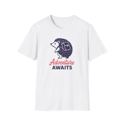 Adventure Awaits Hedgehog T-Shirt