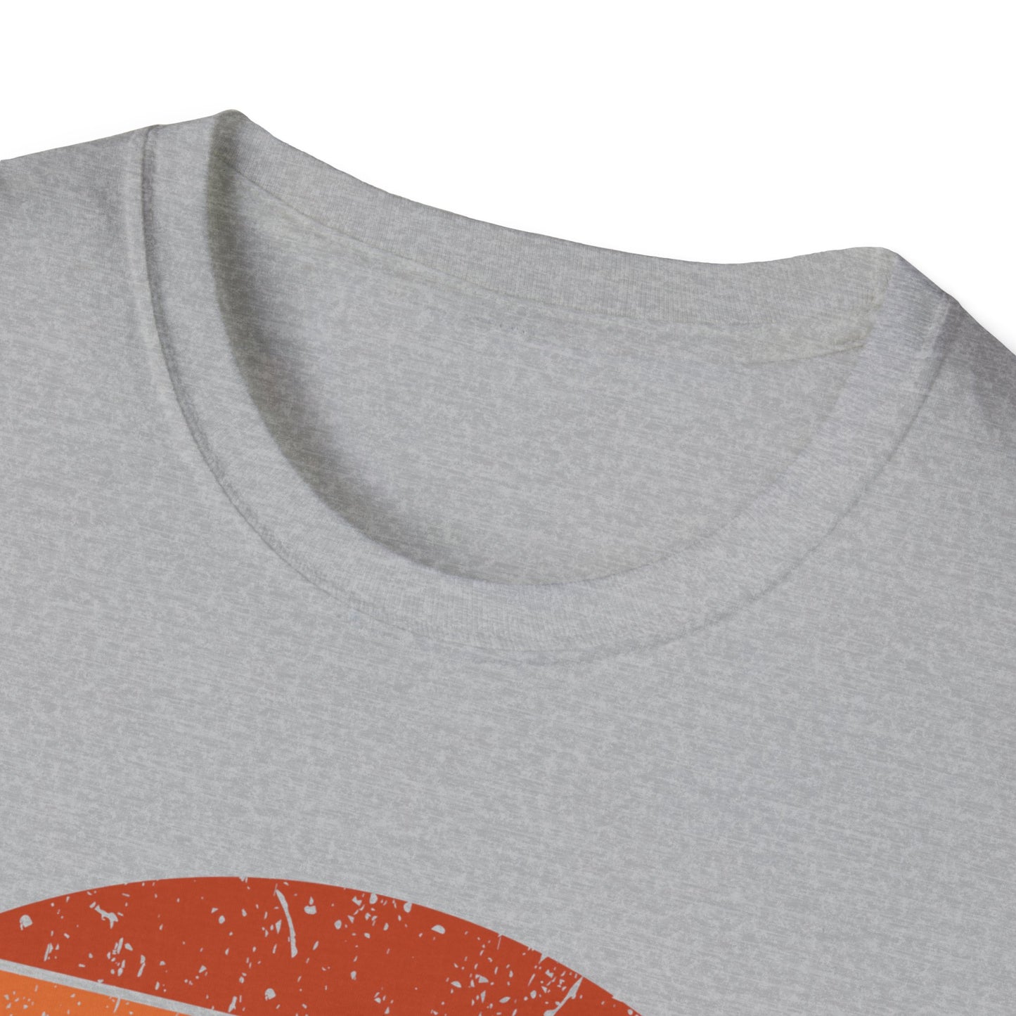 Retro Sunset Bulldog Unisex T-Shirt