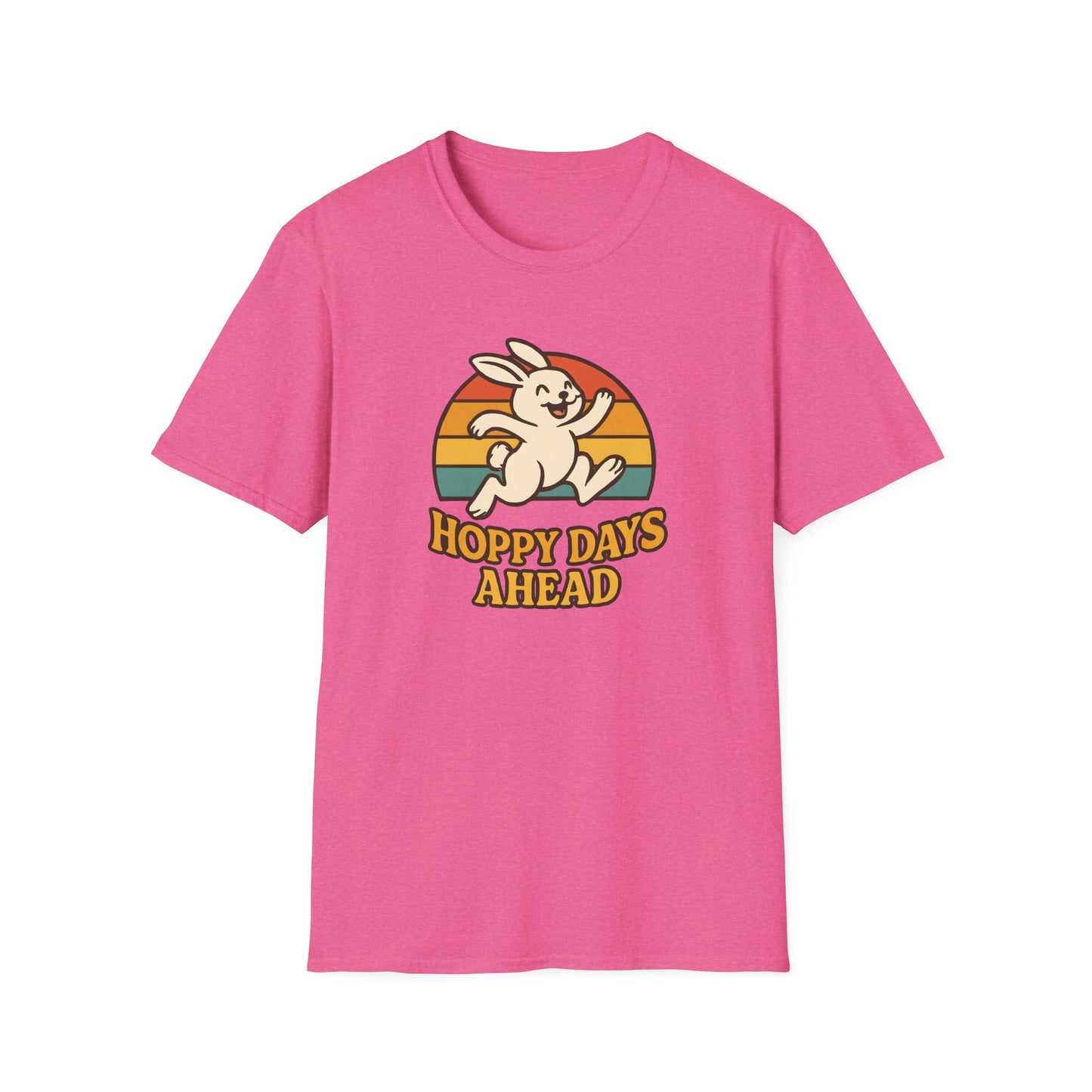 Happy Bunny Running T-Shirt