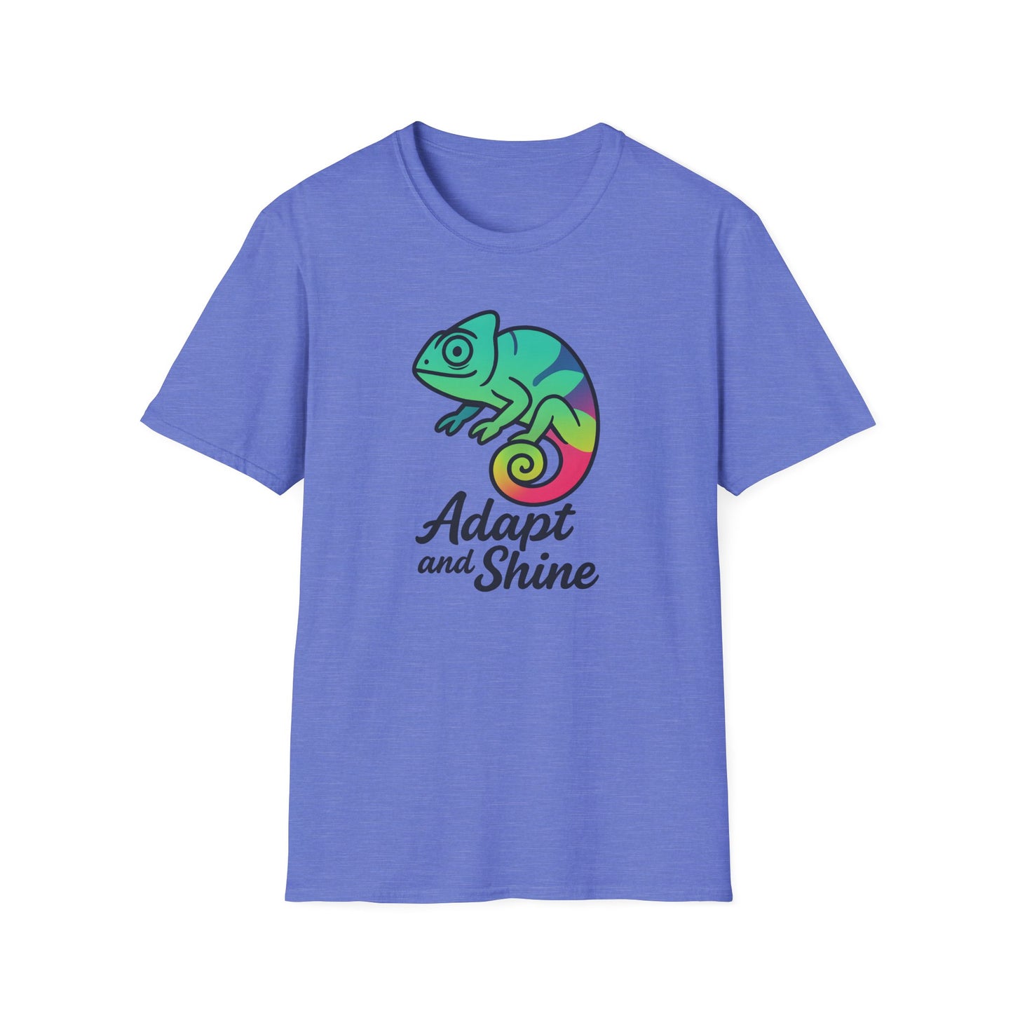 Rainbow Chameleon Logo T-Shirt