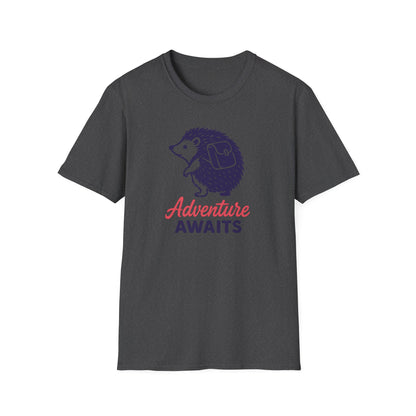 Adventure Awaits Hedgehog T-Shirt