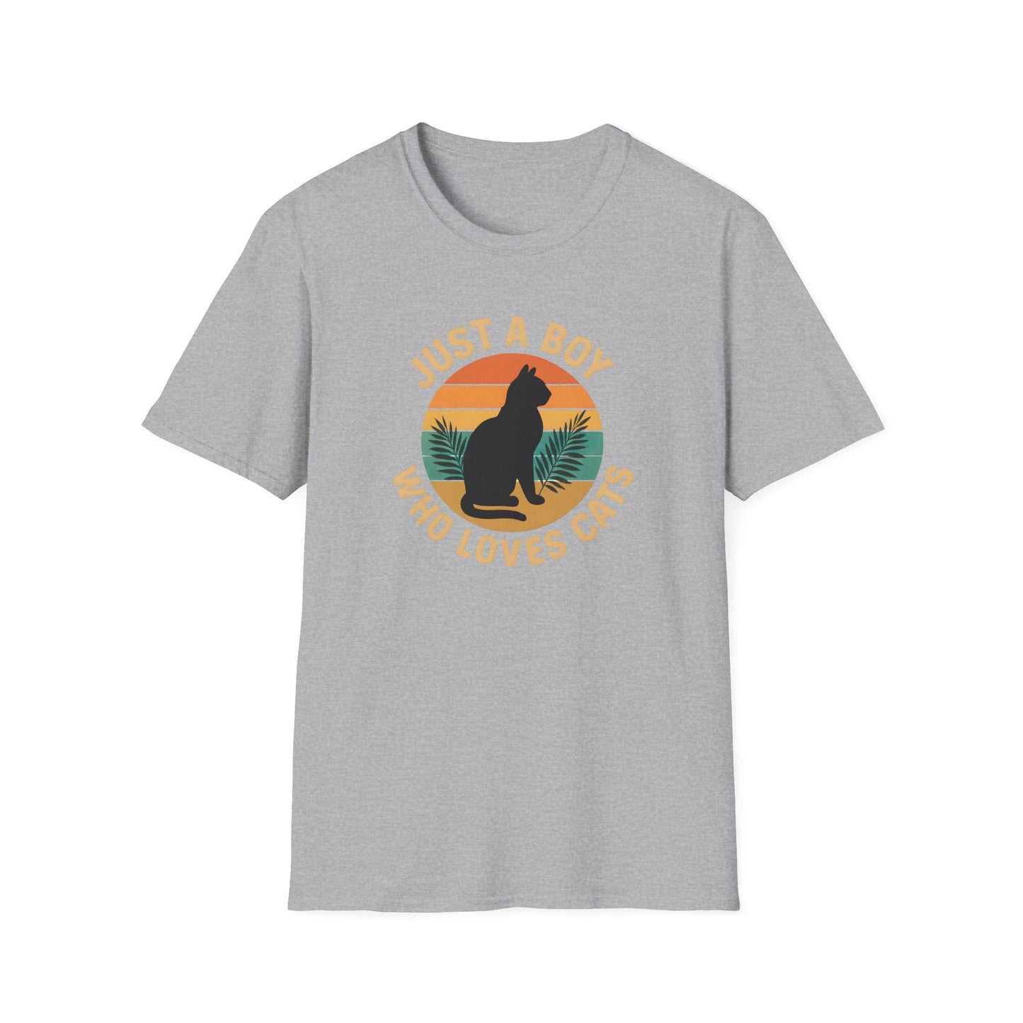 Boy Who Loves Cats T-Shirt