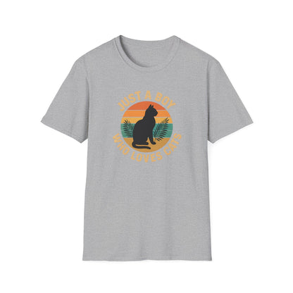 Boy Who Loves Cats T-Shirt