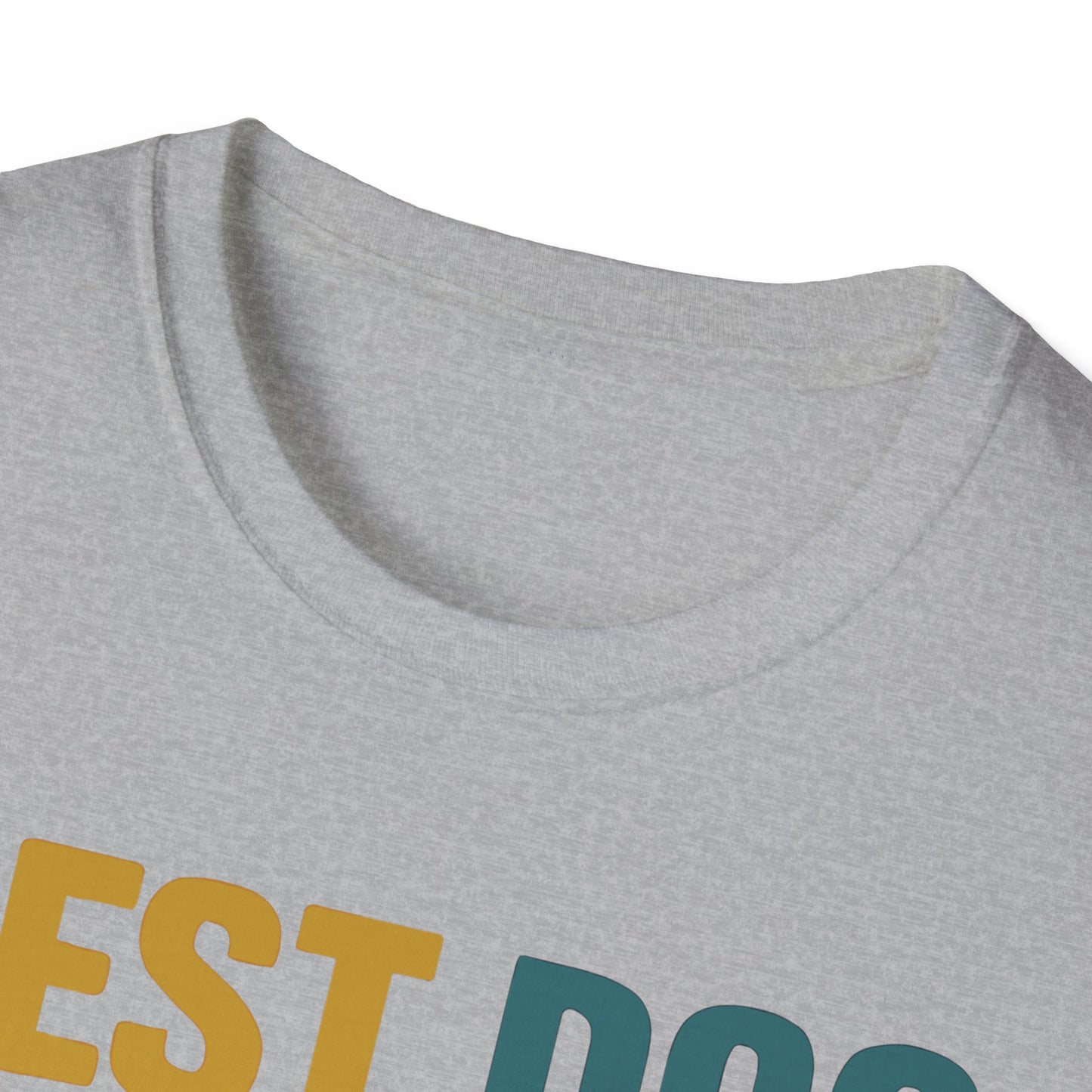 Australian Shepherd Best Dog Mom Ever With Retro Colors Unisex T-Shirt
