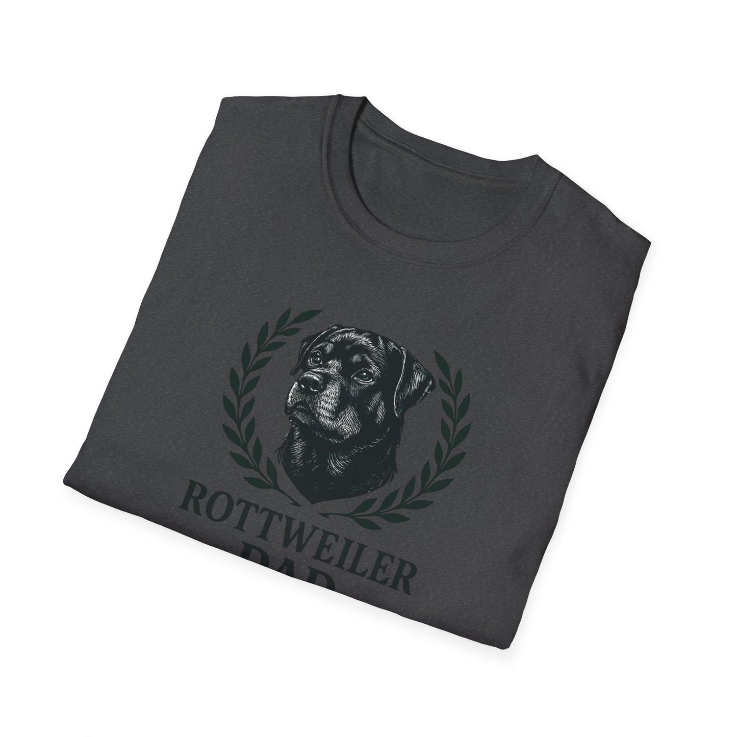 Rottweiler Dad Logo T-Shirt