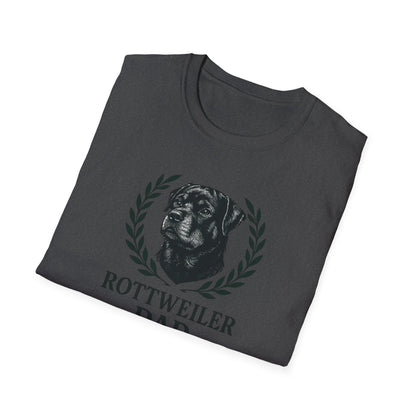 Rottweiler Dad Logo T-Shirt