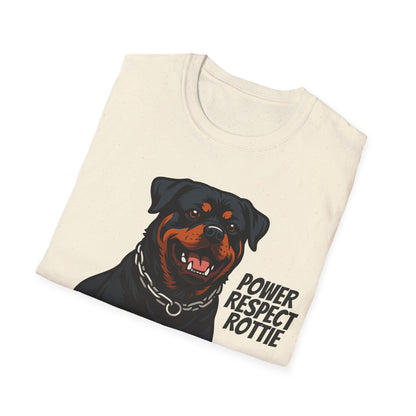 Power Respect Rottweiler Unisex T-Shirt