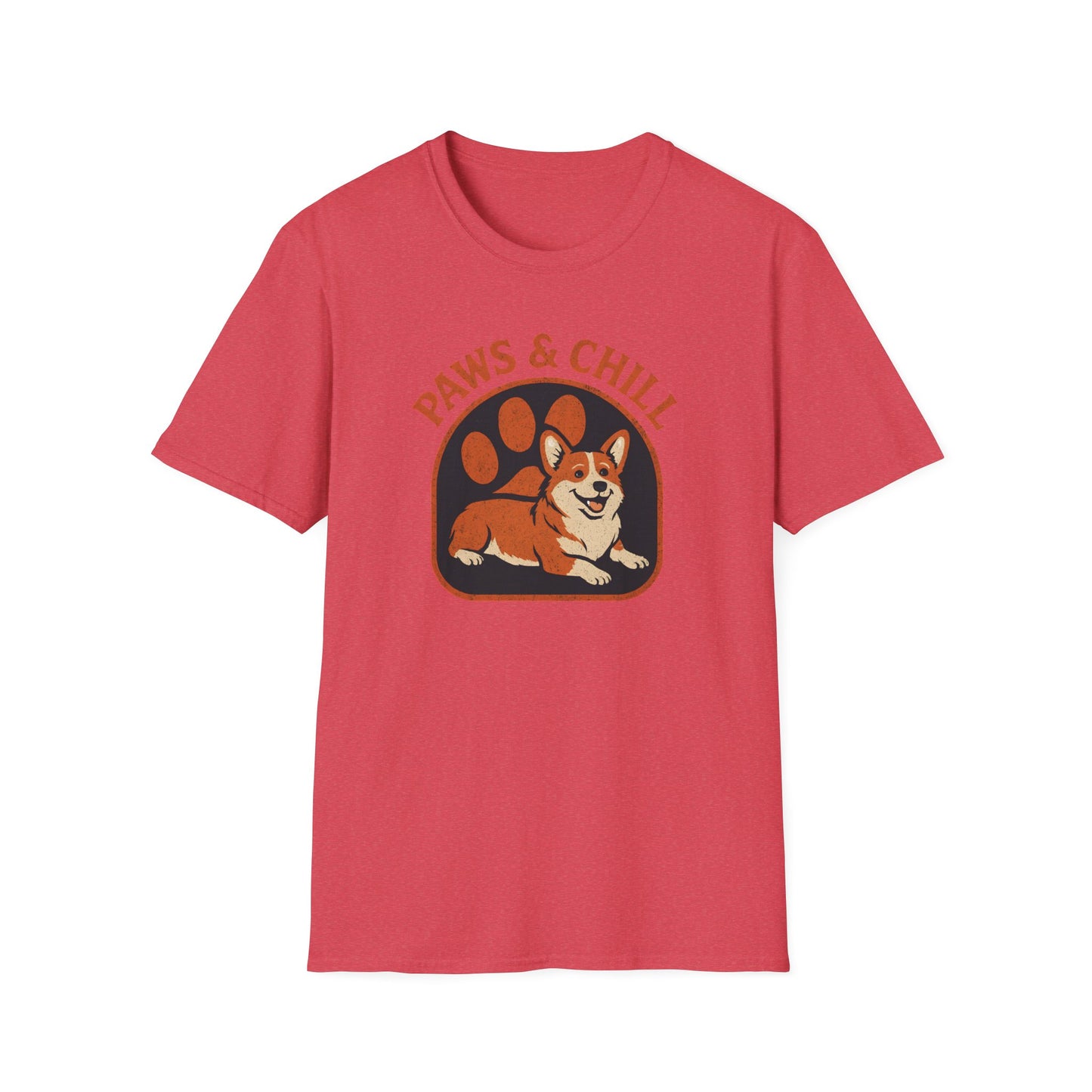 Corgi Paw Print T-Shirt