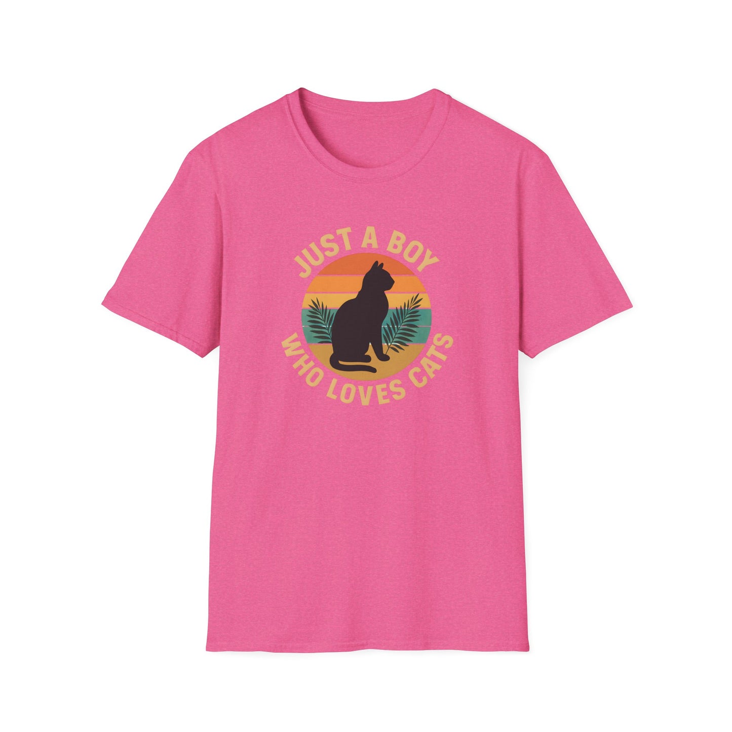 Boy Who Loves Cats T-Shirt