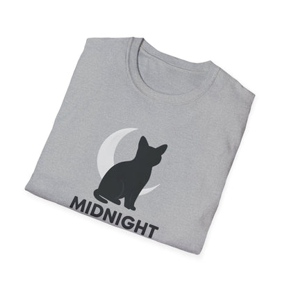 Moonlit Cat Silhouette T-Shirt