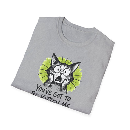 Shocked Kitten Expression T-Shirt