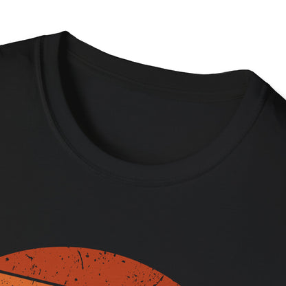 Retro Sunset Bulldog Unisex T-Shirt
