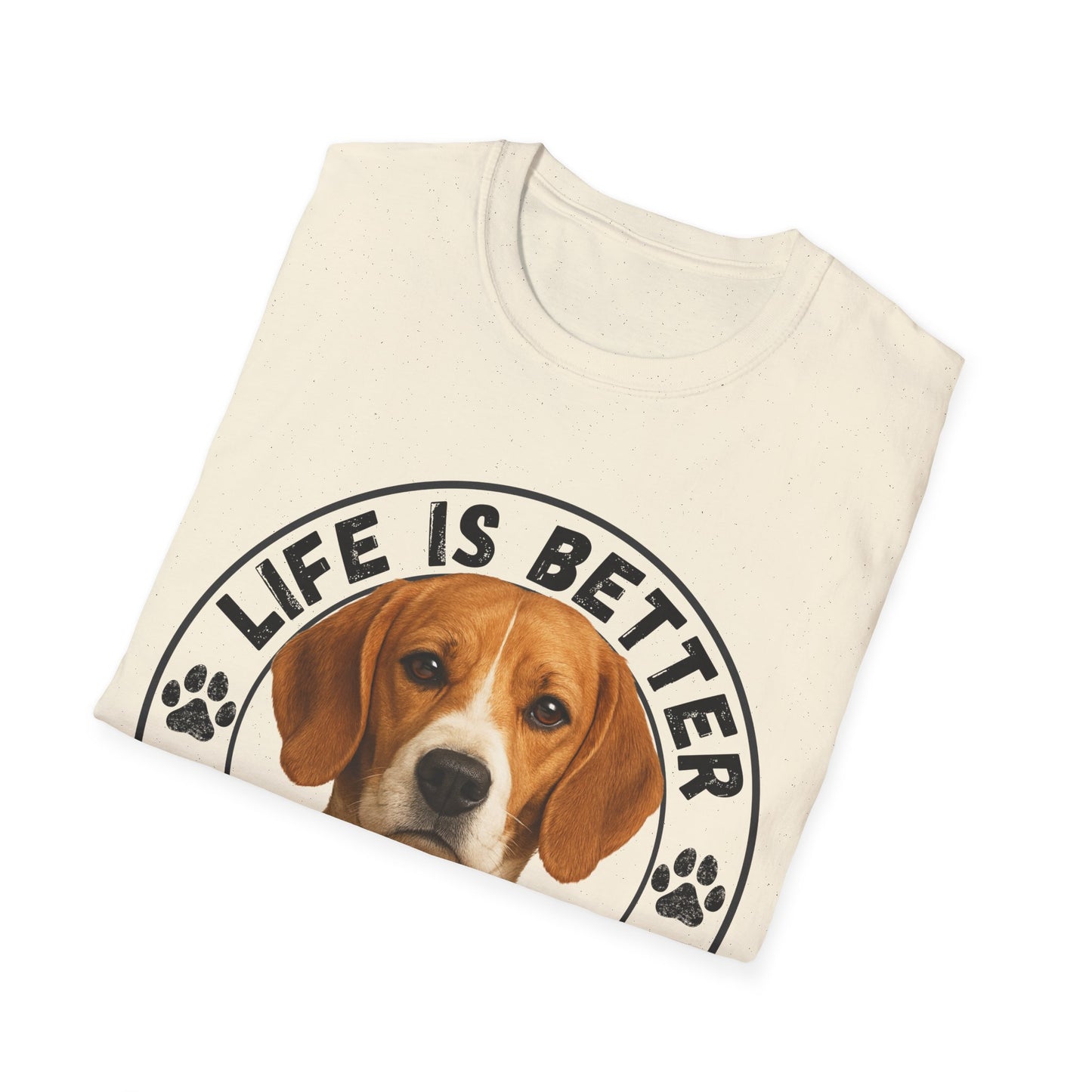 Life Is Better With A Beagle Unisex T-Shirt