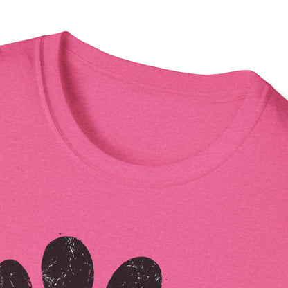 Dark speckled paw print T-Shirt